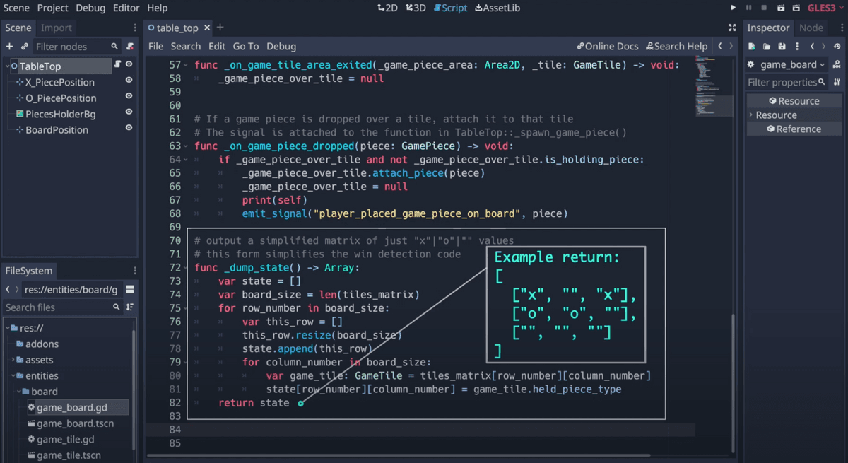 Intro to game dev with TicTacToe, Lesson 2 released